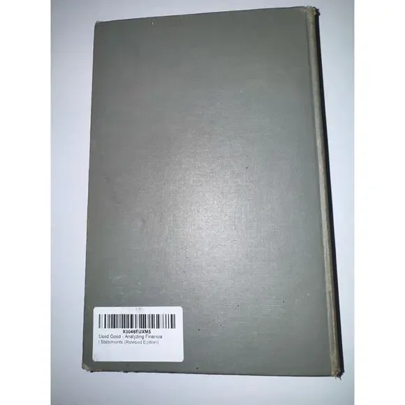 Analyzing Financial Statements by Carlisle R Davis & Edward F Gee (1956 HC) - Picture 6 of 10